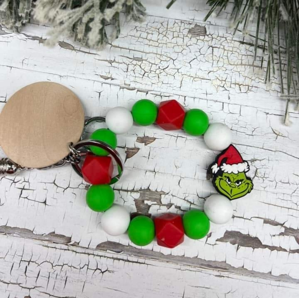 Grinch Wristlet